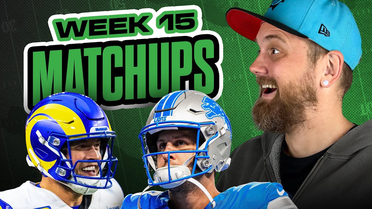 Week 15 Matchups + Wheel of Shame, PLAYOFF PITTS!